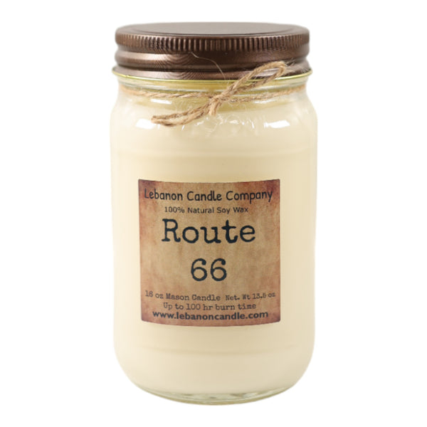 Route 66 Candle