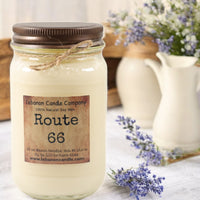 Route 66 Candle