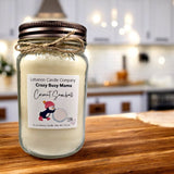 Crazy Busy Mama Exclusive Coconut Snowball Candle