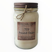 7UP Pound Cake Candle