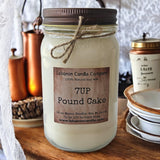 7UP Pound Cake Candle