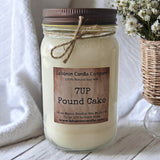 7UP Pound Cake Candle