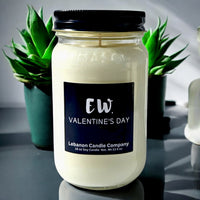 Funny Ew Valentines Candle