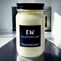 Funny Ew Valentines Candle