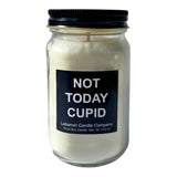 Funny Not Today Cupid Valentines Candle