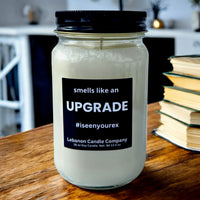 Funny Smells Like An Upgrade Valentines Candle