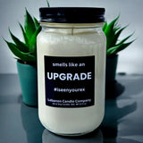 Funny Smells Like An Upgrade Valentines Candle