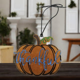 Thankful Blue Pumpkin Medium Freshie