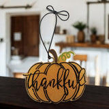 Thankful Black Pumpkin Medium Freshie