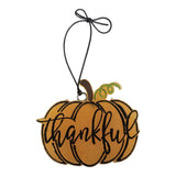 Thankful Black Pumpkin Medium Freshie